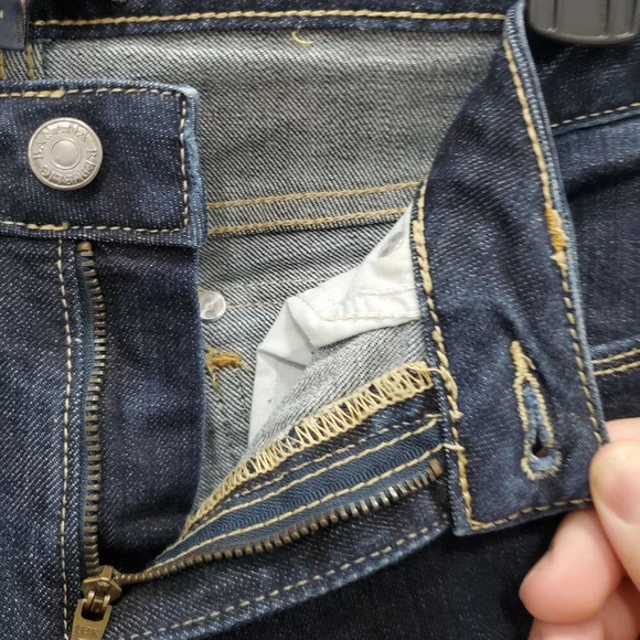 Banana Republic Factory Women's Dark‎ Wash Stretch Bootcut Jeans Size 6R - Picture 4 of 8